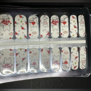 Brand new adorable Lilly and Fox cat nail stickers